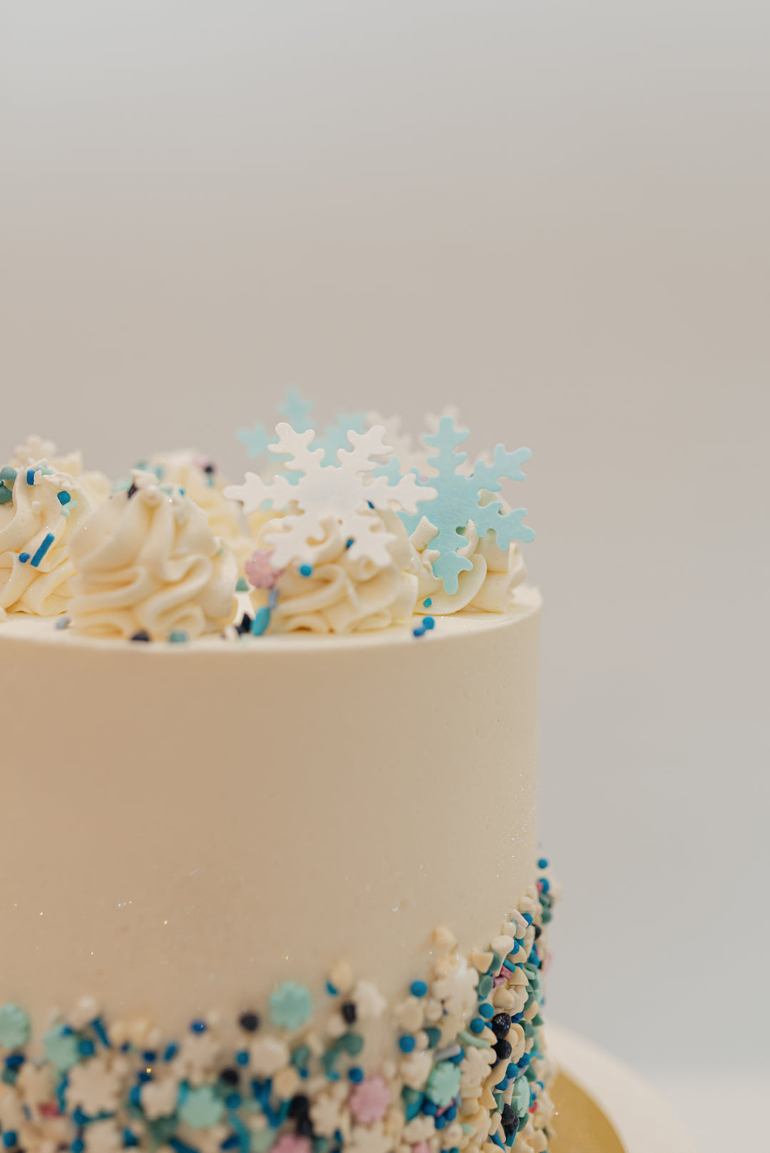 Frosted Sprinkles Cake