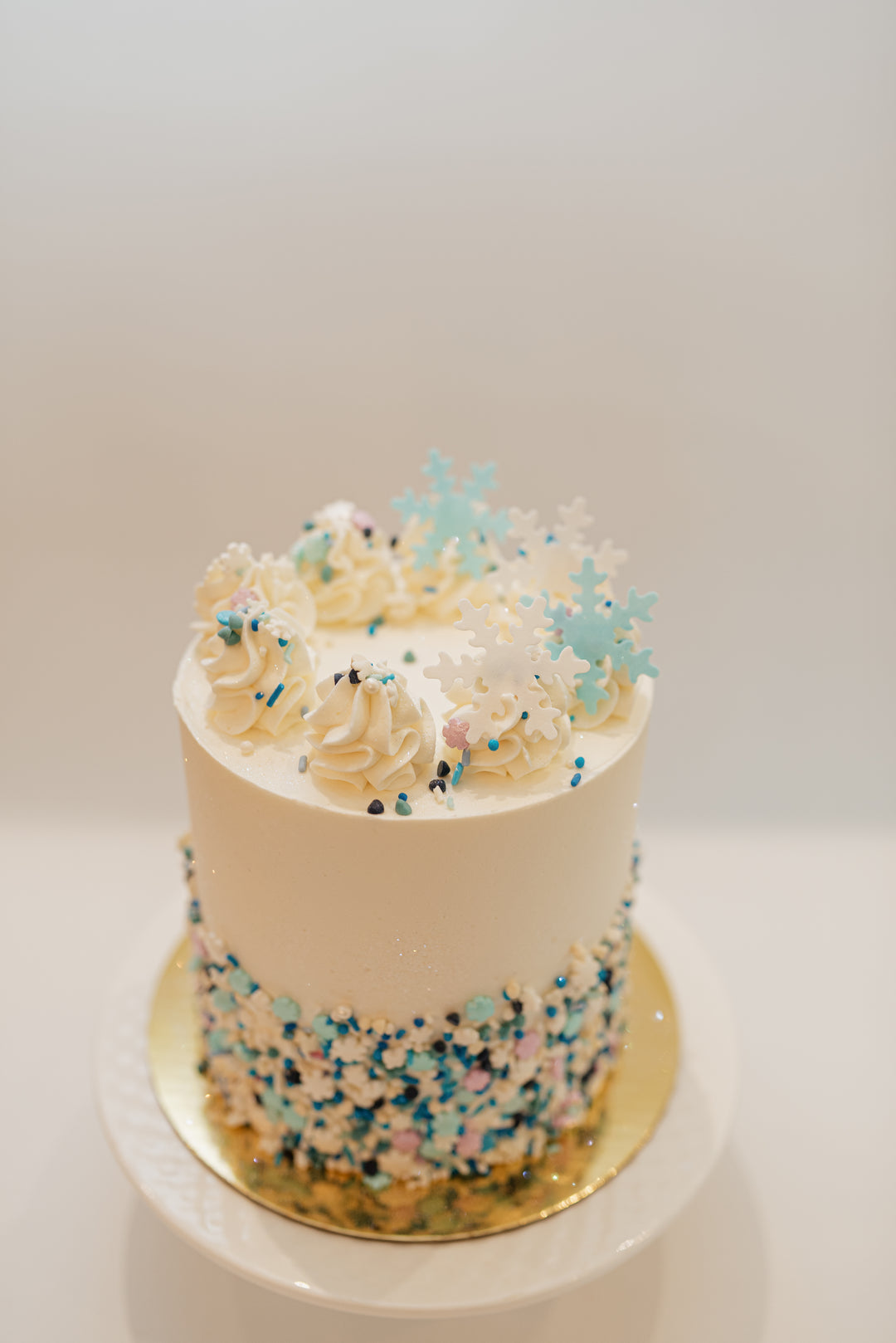 Frosted Sprinkles Cake