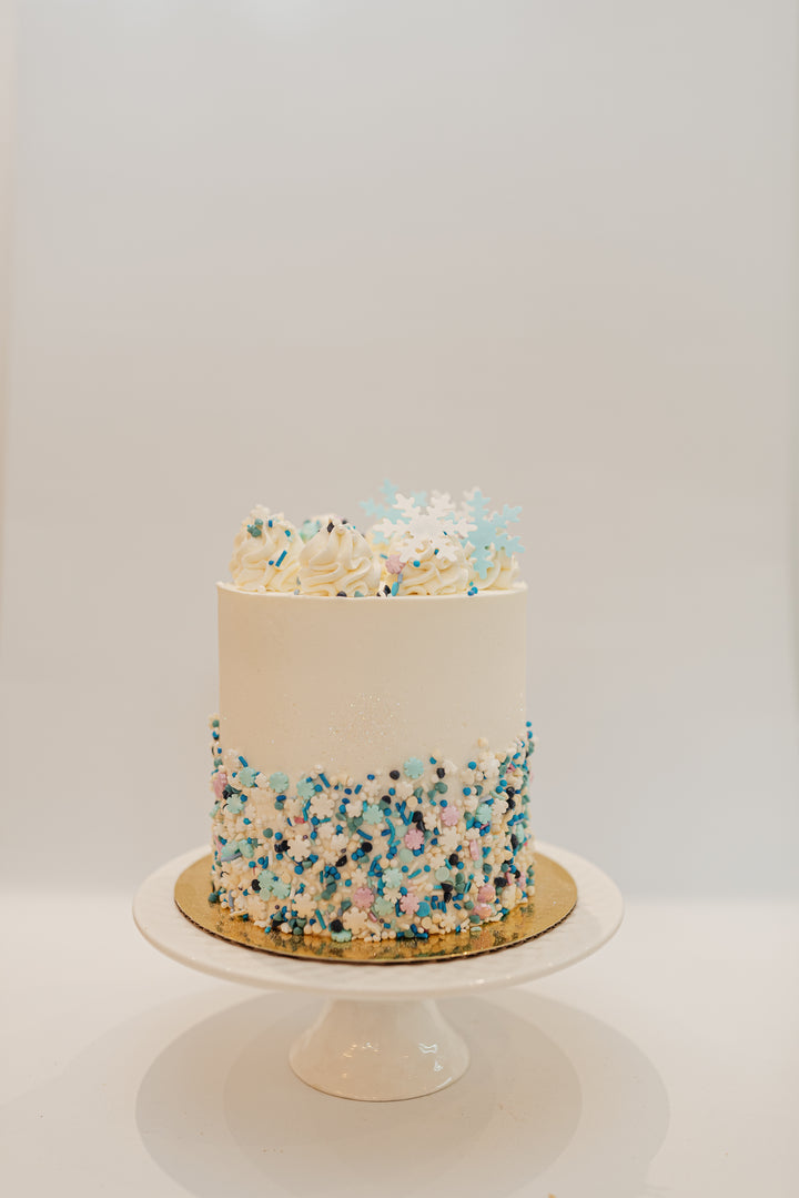 Frosted Sprinkles Cake