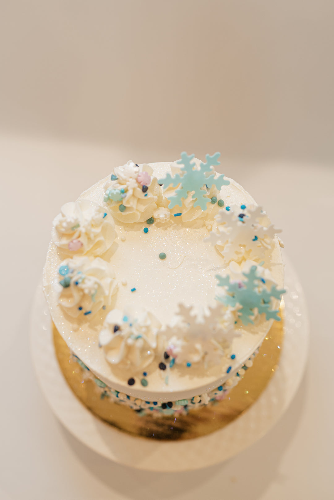 Frosted Sprinkles Cake