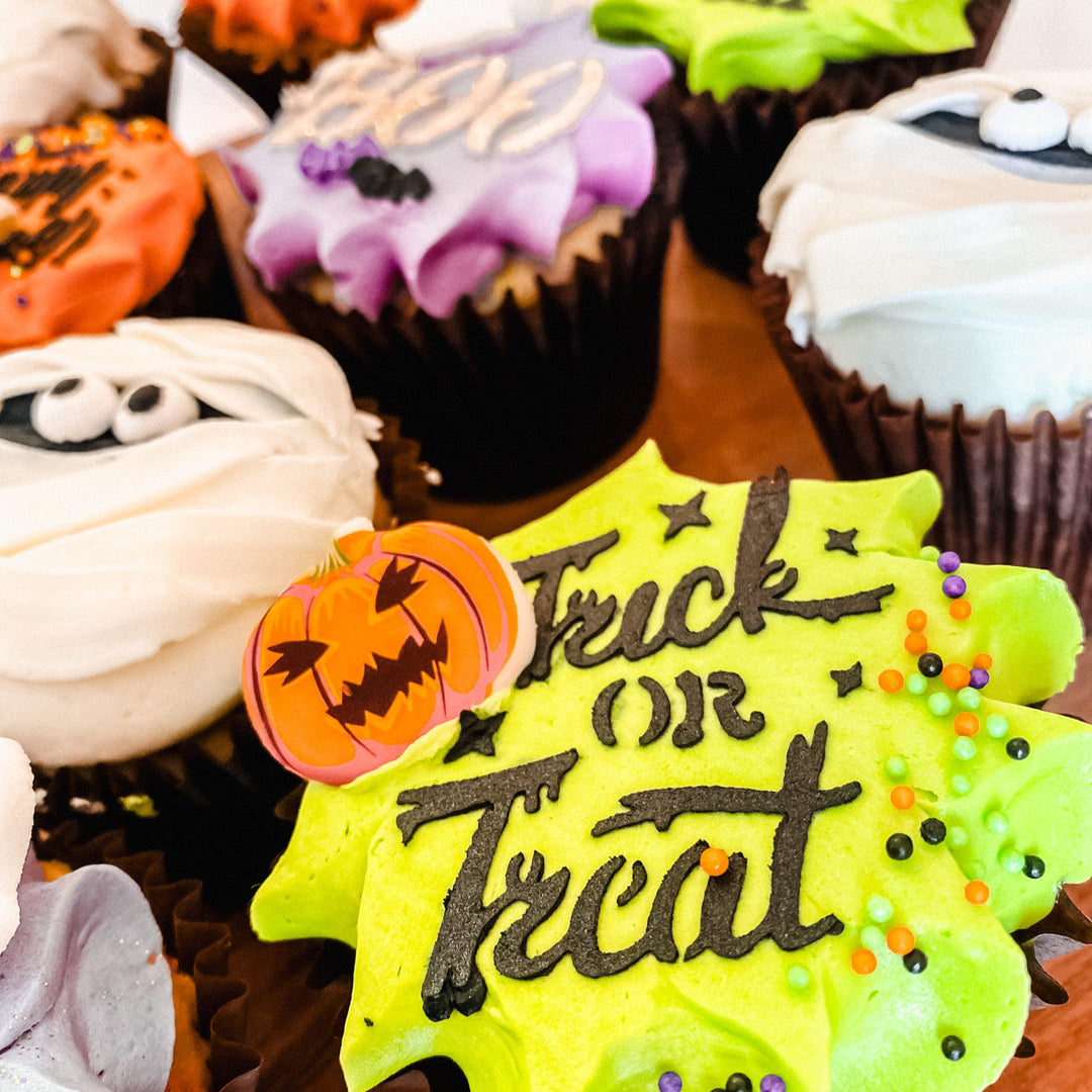 Halloween Cupcake Box