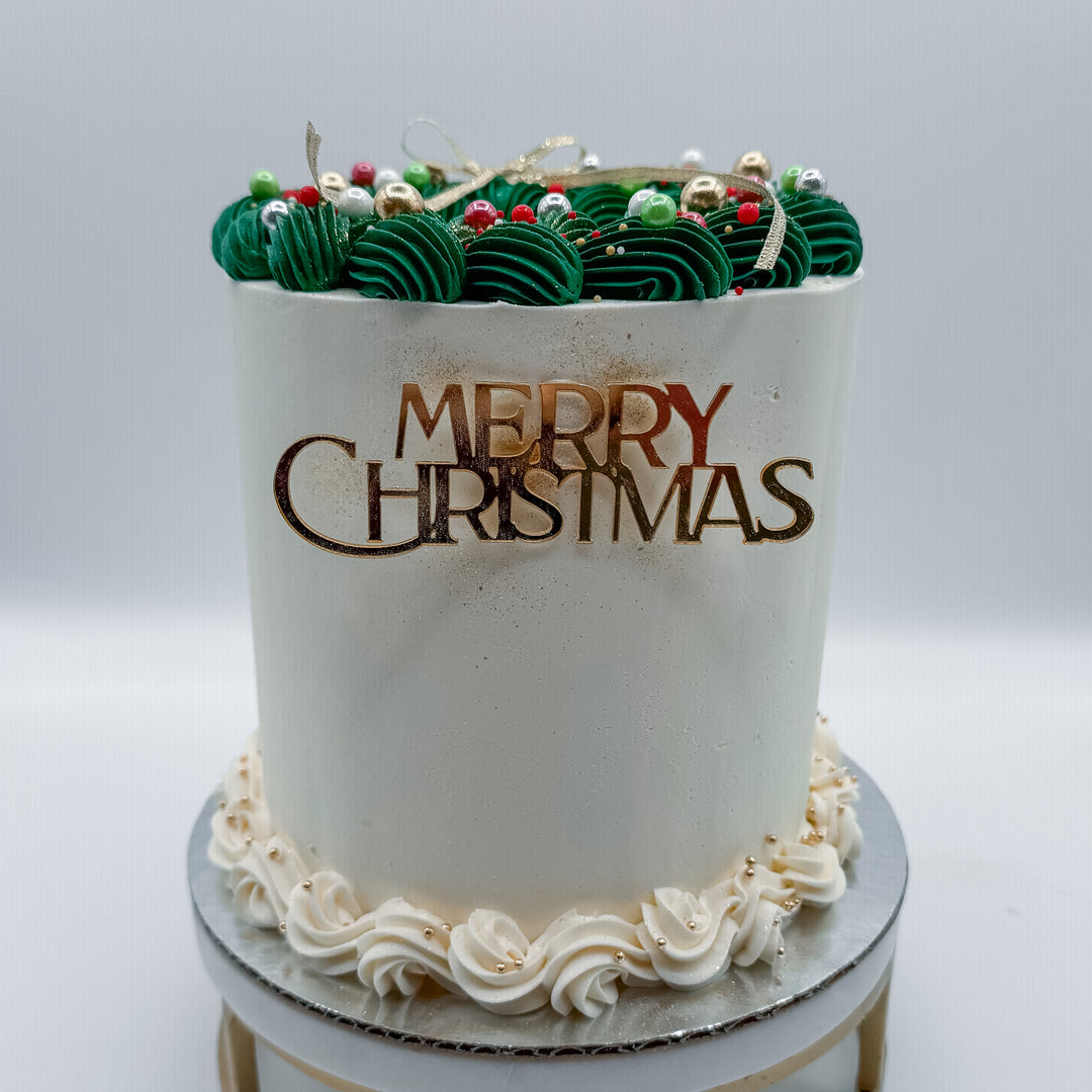 The Christmas Wreath Cake