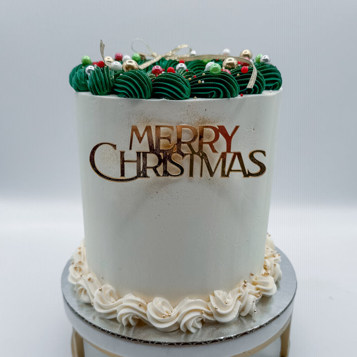 The Christmas Wreath Cake