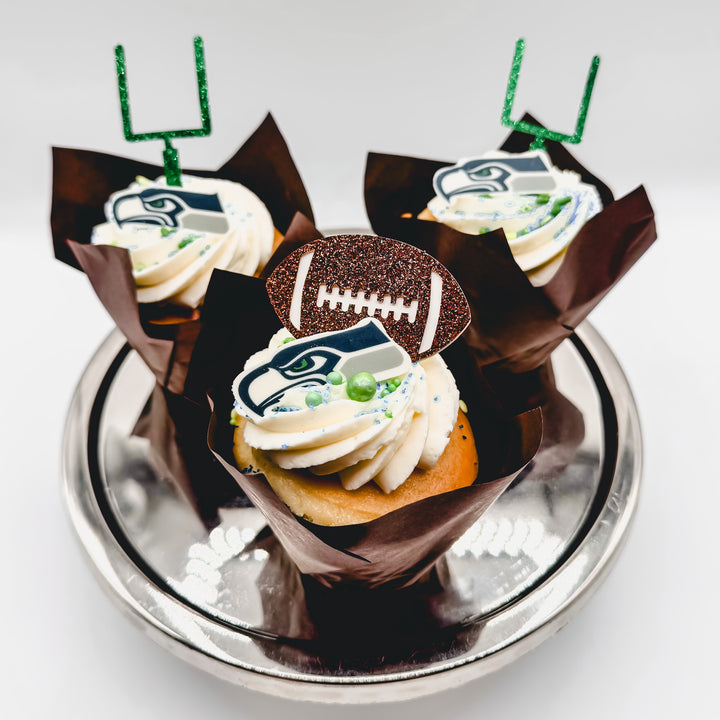 Football Cupcakes