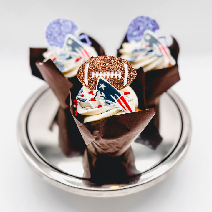 Football Cupcakes